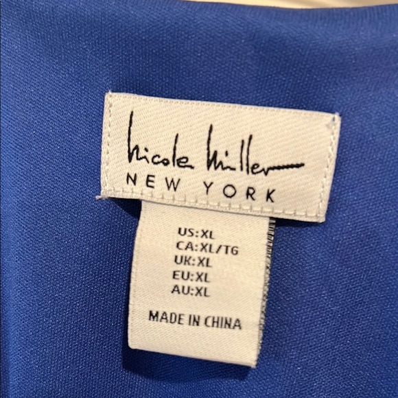 Nicole Miller Blue Garment - Picture 2 of 5